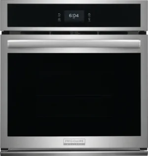 Frigidaire 27 Inch Single Electric Wall Oven with Air Fry, 3.8 Cu.Ft.