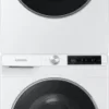 Samsung Stacked Washer & Dryer Set with Front Load Washer and Electric Dryer
