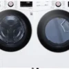 LG Side-by-Side Washer & Dryer Set with Front Load Washer and Electric Dryer