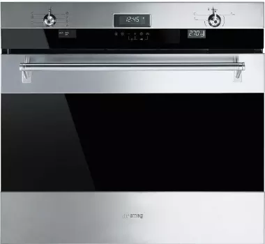 Smeg Classic Design 30 Inch Single Electric Wall Oven with 4.34 cu. ft. Capacity