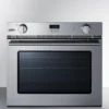 Summit 27 Inch Single Gas Wall Oven with 3.0 Cu. Ft. Capacity