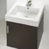 Empire Industries Daytona Collection 18 Inch Contemporary Wall-Mount Vanity with 1 Cabinet Door