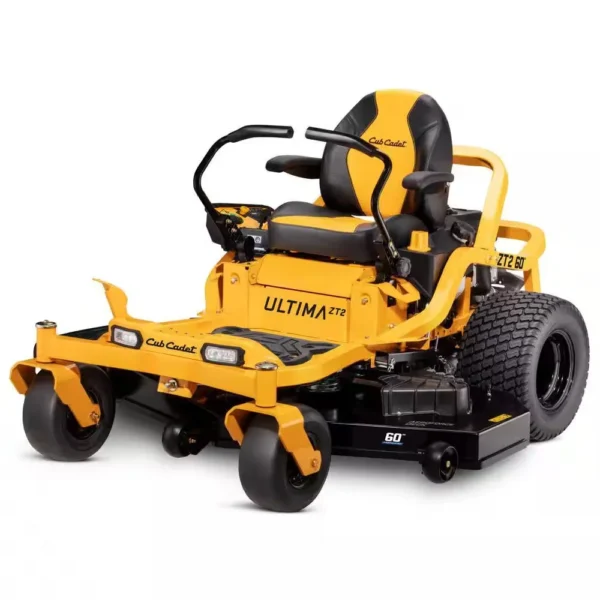 Cub Cadet Ultima ZT2 60 in. Fabricated Deck 24HP V-Twin Kawasaki FR Series Engine Dual Hydro DriveGas Zero Turn Riding Lawn Mower