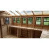 2 ft. W x 12 ft. D Cedar Wood Sunshed Garden Shed