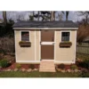 12 ft. W x 8 ft. D Cabana Cedar Wood Garden Shed