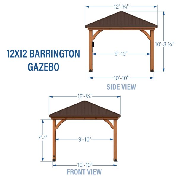 12x12 Barrington Gazebo