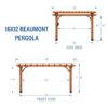 16x12 Beaumont Pergola
