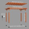 16x12 Beaumont Pergola