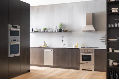 Bertazzoni Professional Series 24 Inch Single Convection Electric Wall Oven with 2.7 Cu. Ft.