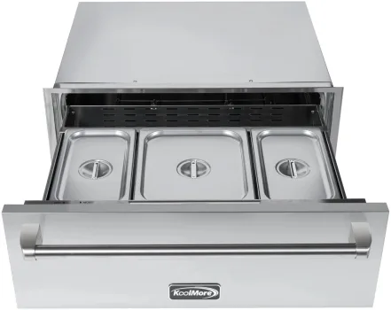 Koolmore 30 Inch Built-In Warming Drawer with 1.8 cu.ft Capacity