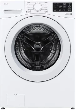 LG Side-by-Side Washer & Dryer Set with Front Load Washer and Electric Dryer