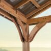 12x12 Arlington Gazebo with Electric - Lt Brown
