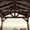 12x12 Arlington Gazebo with Electric - Lt Brown