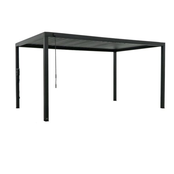 16x10 Sarasota Steel Louvered Pergola