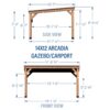 14x12 Arcadia Gazebo