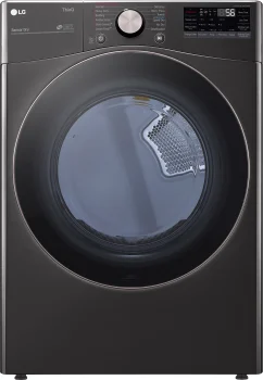 LG Stacked Washer & Dryer Set with Front Load Washer and Electric Dryer