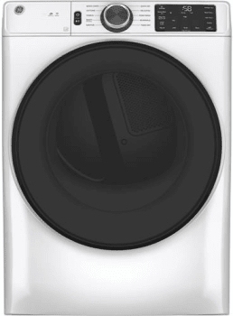 GE Side-by-Side Washer & Dryer Set with Front Load Washer and Electric Dryer