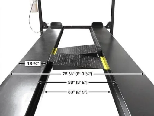 Atlas Apex 8 8,000 lb 4-Post Lift Car