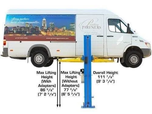 Atlas BP10000X 10,000 lbs Baseplate Lift