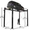 Atlas Garage PRO7000ST 7,000 lb Super Tall 4-Post Lift