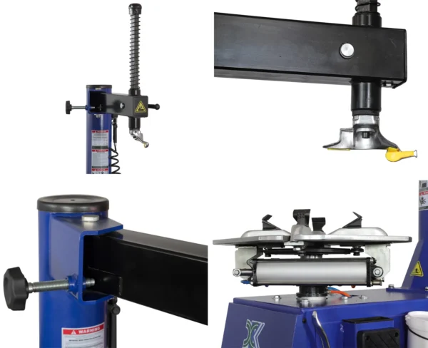 Xinkong 1.5 HP Tire Changer & Wheel Balancer Machine Combo 580 690