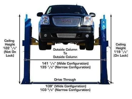 Atlas BP12000X 12,000 lbs Baseplate Lift