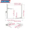 KT-H105 Two Post Vehicle Lift 10,000lbs
