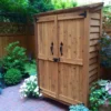 4 ft. W x 2 ft. D Garden Chalet Cedar Wood Tool Shed
