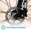 Royce Union 27.5" RCF Mountain Bike, 16.5" Frame, Fits Riders 5'7" - 5'11"