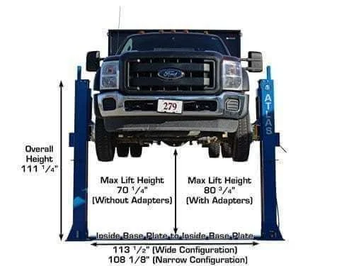 Atlas BP12000X 12,000 lbs Baseplate Lift