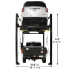 Atlas Garage PRO7000ST 7,000 lb Super Tall 4-Post Lift