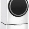 GE Side-by-Side Washer & Dryer Set with Front Load Washer and Electric Dryer