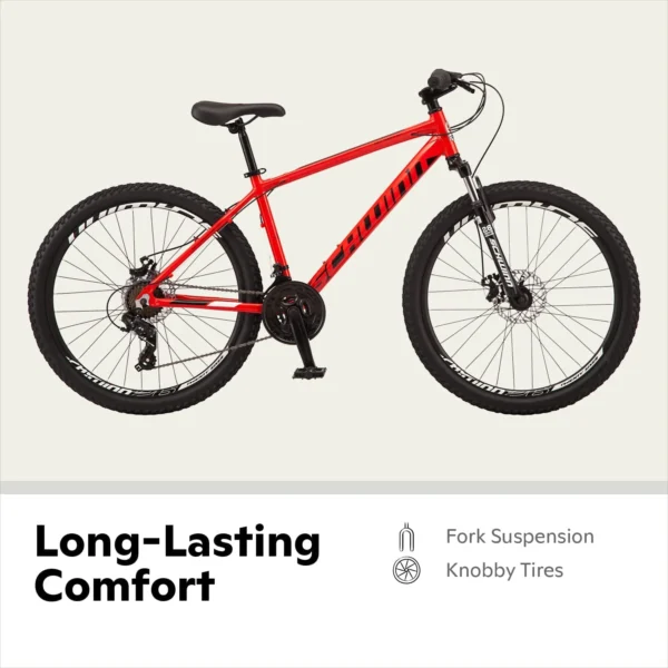 Schwinn High Timber Youth/Adult Mountain Bike for Men and Women