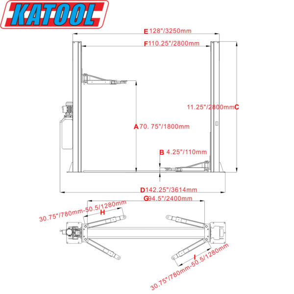 KT-X95 Full Rise Scissor Lift