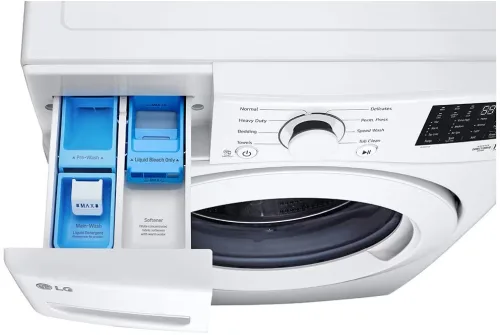 LG Side-by-Side Washer & Dryer Set with Front Load Washer and Electric Dryer