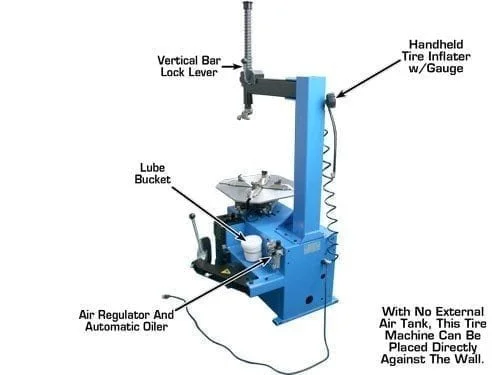 Atlas TC221 Rim-Clamp Tire Changer