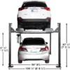 Atlas Apex 8 8,000 lb 4-Post Lift Car