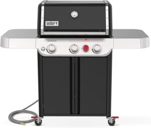 Genesis E-325 3-Burner Natural Gas Grill in Black