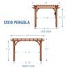 12 x 10 Pergola