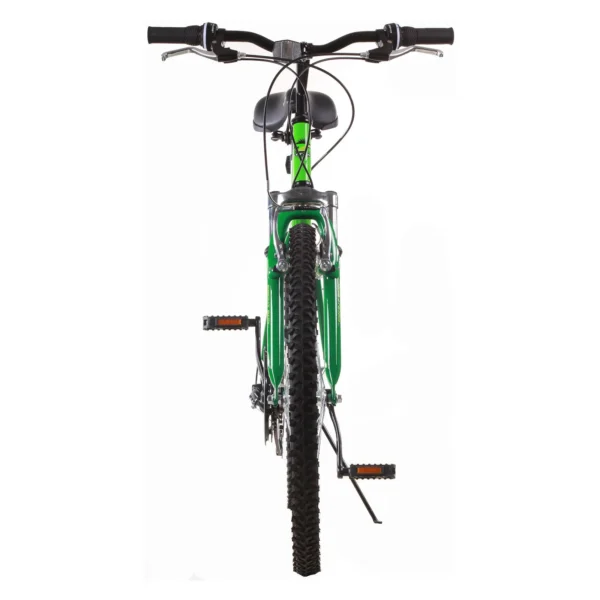 26" Trail 21-Speed Suspension Women's Mountain Bike, Green and Dark Green