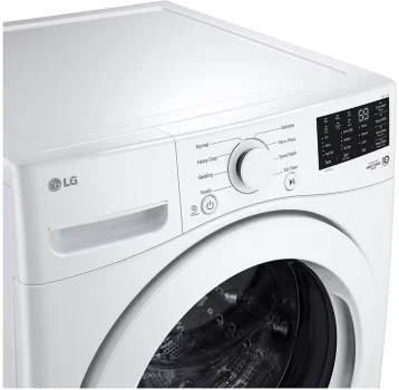 LG Side-by-Side Washer & Dryer Set with Front Load Washer and Electric Dryer