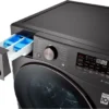 LG Stacked Washer & Dryer Set with Front Load Washer and Electric Dryer
