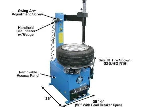 Atlas TC221 Rim-Clamp Tire Changer