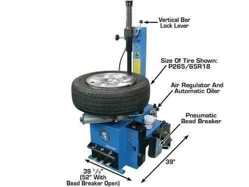 Atlas TC221 Rim-Clamp Tire Changer