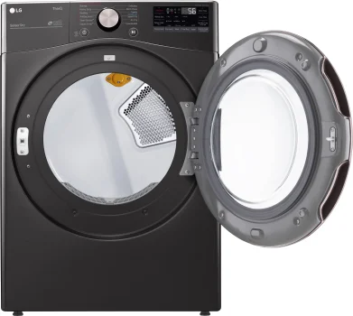 LG Side-by-Side Washer & Dryer Set with Front Load Washer and Electric Dryer