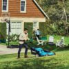 Makita 18V X2 (36V) LXT Lawn Mower Kit 21in Self Propelled with 4 Batteries