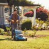 Makita 18V X2 (36V) LXT Lawn Mower Kit 21in Self Propelled with 4 Batteries