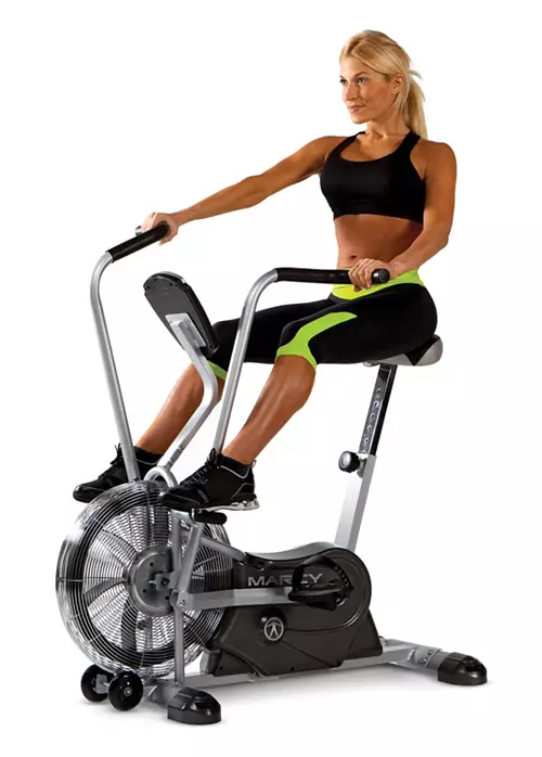 Marcy Deluxe Air Fan Exercise Bike