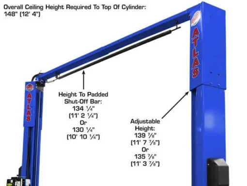 Atlas Platinum PVL10 10,000 lb Overhead Lift
