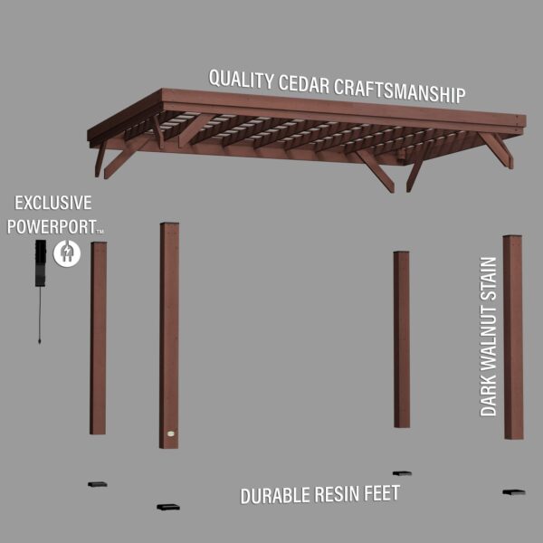 14x10 Brockton Pergola